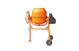 Betoniera, 140 l, protecţie motor - plastic negru, MPN image