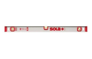 Nivela din profil-X aluminiu 100cm. argintiu 3 capsule I 5 100 Sola image
