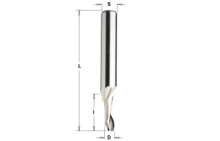 Freza pentru aluminiu HSS CoZ1 CMT. S-8 D4-40/100RH image