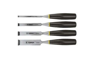 Dalti pentru lemn 09A310 Topex. 6-12-18-24 mm. Set 4 buc. image