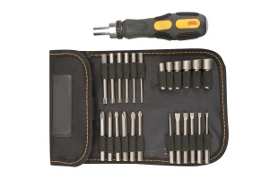 Set biti si capete tubulare cu suport capat Topex. 26 buc image