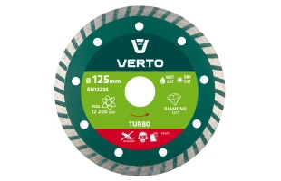 Disc diamantat segmentat Turbo 61H2T5 Verto. 125 x 22.2 mm. image