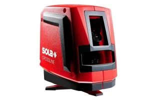 Nivela cu laser Crossline Sola. 20 - 80 m. IP54. 3 x AA. 635 nm. +/- 0.2 mm/m. image
