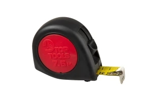 Ruleta . uz casnic. Banda din otel. 7.5 m x 25 mm. TopTools image