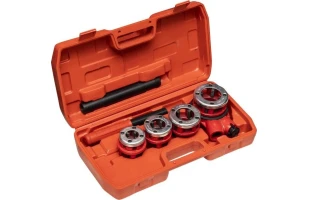 Trusa de filetat tevi MPN. 4 buc. 1/2" - 3/4" - 1" - 1.1/4" image