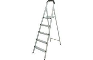 Scara aluminiu Ozege. 4+1 trepte. Profil patrat. 47 x 101 x 165 cm image