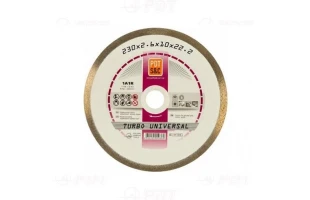 Disc diamantat segmentat UNIVERSAL PDT. 230 x 2.6 x 10 x 22.2 mm. image