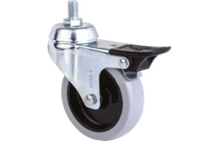 Roata pivotanta cu fixare pe bolt si frana, greutate max. 34kg image