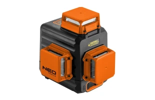 Nivela laser 3D Neo. 20 m. Verde. Geanta. Incarcator. Suport magnetic. image
