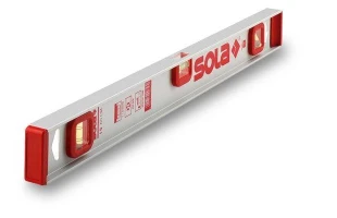 Nivela din profil-X aluminiu 80cm. argintiu 3 capsule I 5 80 Sola image