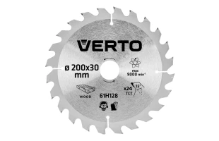 Disc ferastrau pe lemn. 200x30mm. 24 dinti. Verto. image