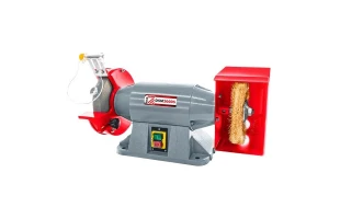 Polizor de banc combinat DSM200DS_230V Holzmann. 900 W. 2950 rpm. 200 mm. image