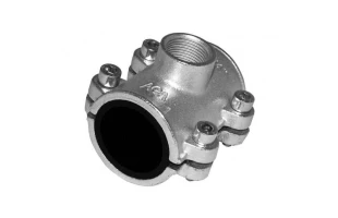 Colier de bransare fonta OBD AGAFLEX. d 1" 1/2" x 3/4"M. Filet interior. image