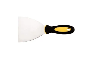 Spaclu inox 18B610 Topex. Maner bimaterial. 100 mm. image