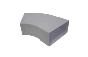 Cot universal orizontal pentru canal de ventilare dreptunghiular d100x55 image