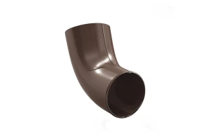 Cot evacuare pentru sistem pluvial Bilka. Metal. d 90 mm. Maro RAL8017. image