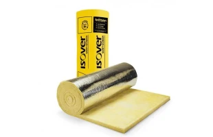 Vata minerala ISOVER RIO ALU MPS. 5 х 120 х 1200 cm. 11.5 kg/m3. image