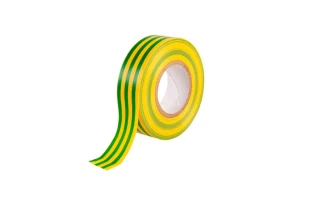 Banda izolatoare GEKO. Galben/ Verde. 15 mm x 10 m. image