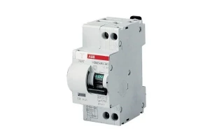 Intrerupator diferential DSH 201 ABB. 1P+N. Curba AC. 16 A. 30 mA. image