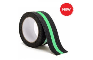 Banda antiderapanta fosforescenta pentru scari DIY ANTI-SKID GEKO. Autoadeziva. 25 mm x 3 m. image