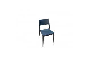 Scaun clasic din plastic, antracit image