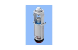 Mecanism de evacuare WC. buton alb. Aniplast 'WC7010' image