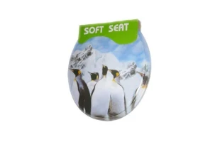 Capac pentru WC 002. Soft Seat 'pinguini' image