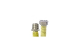 Racord flexibil gaz MF 1/2'. cu protectie PVC galbena. 80сm Efe Flex image