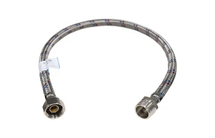 Racord flexibil pentru apa MF 1/2" protectie cu fire din inox 80cm TOP FLEX image