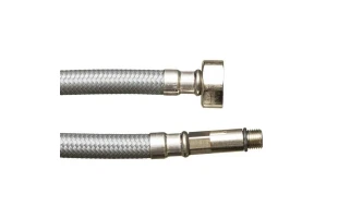 Racord flexibil pentru baterie monocomanda NEOPERL. 1/2"F. Protectie nailon. Niplu lung. 80 сm. image