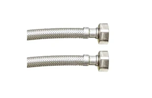 Racord flexibil apa NEOPERL. FF 1/2". Protectie fire inox. 80 cm. image