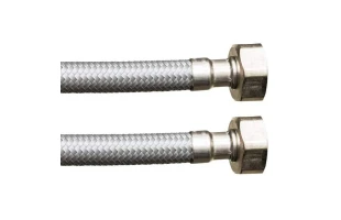 Racord flexibil apa NEOPERL. FF 1/2". Protectie nailon. 80 cm. image