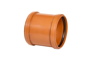 Mufa PP pentru canalizare Turplast-Bis. d 160 mm. Oranj. image