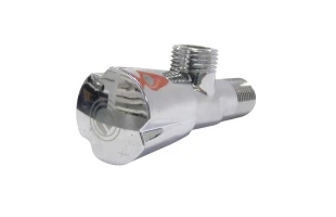 Robinet coltar nichelat MPN. 1/2" M х 1/2" M. image