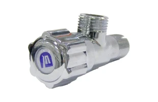Robinet coltar nichelat MPN. 1/2" M х 1/2" M. image