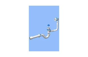 Sifon ANI Vareag pentru cada cu tub flexibil d40х50. Aniplast 'С6155' image