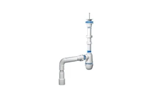 Sifon ANI 1 1/4' x  40 cu tub flexibil d40х40/50. Aniplast 'C1015' image
